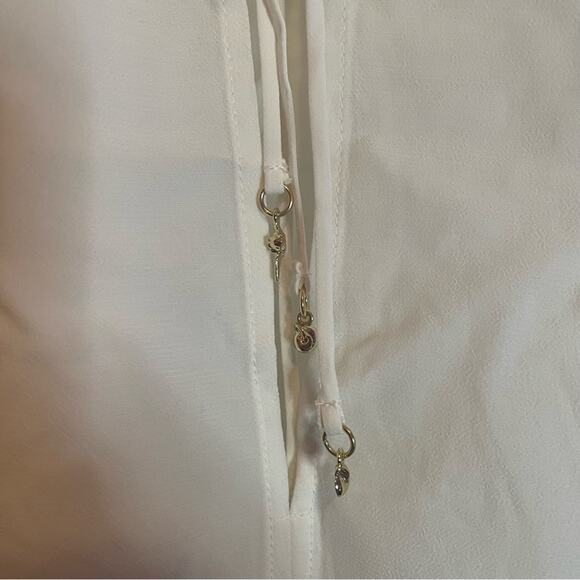 H&M Ruffled Trimmed Drawstring Blouse - Picture 6 of 11